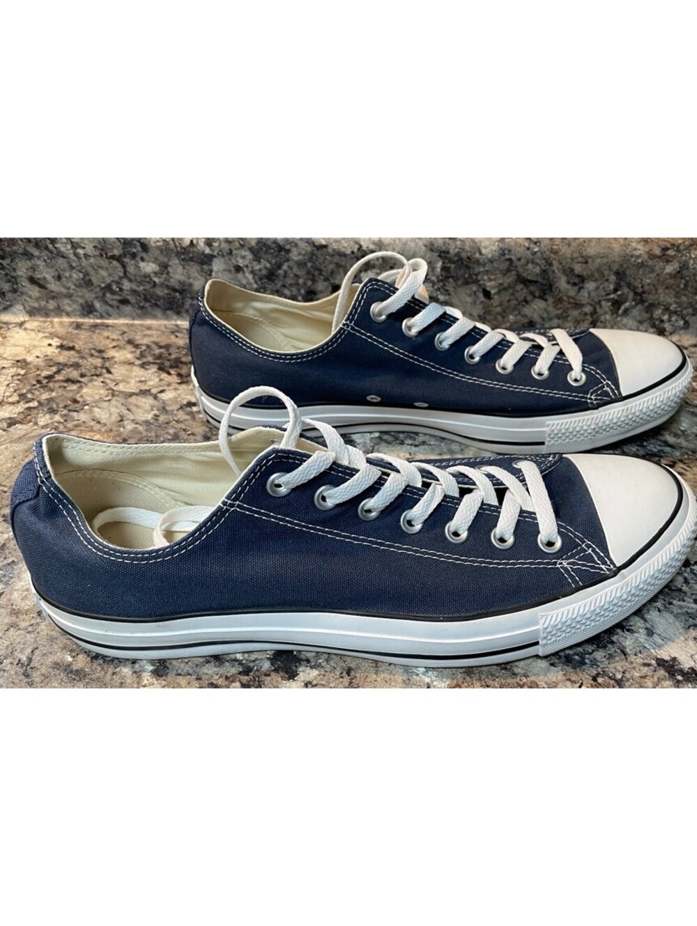 Men’s Converse Chuck Taylor All Star Ox Low Top Navy Sneakers Size 12